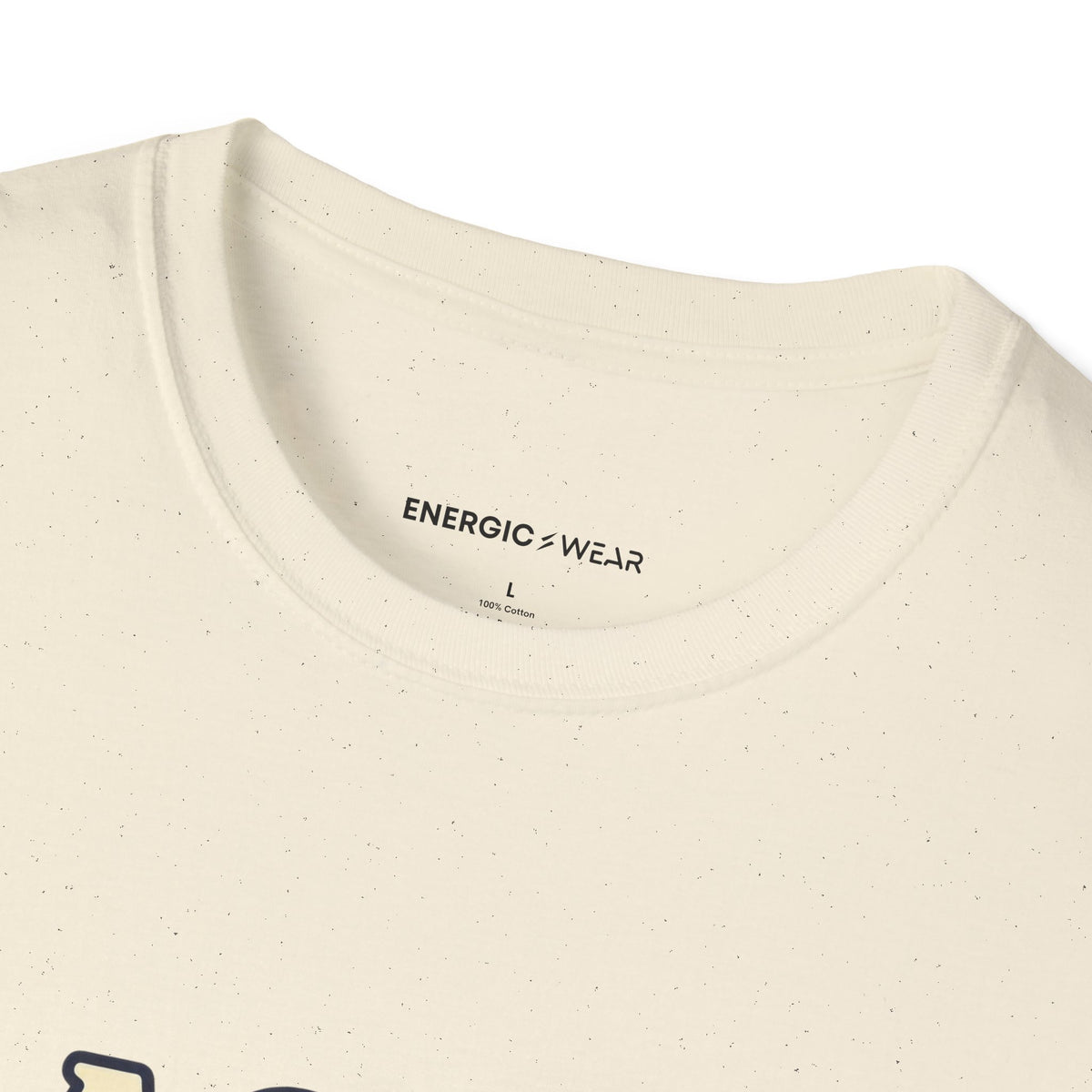 Graphic fitness T-shirt featuring the "A Quiet Morning Can Still Move You" design.
