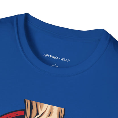 Graphic fitness T-shirt featuring the "The Hook Grip Holds the Commitment" design.