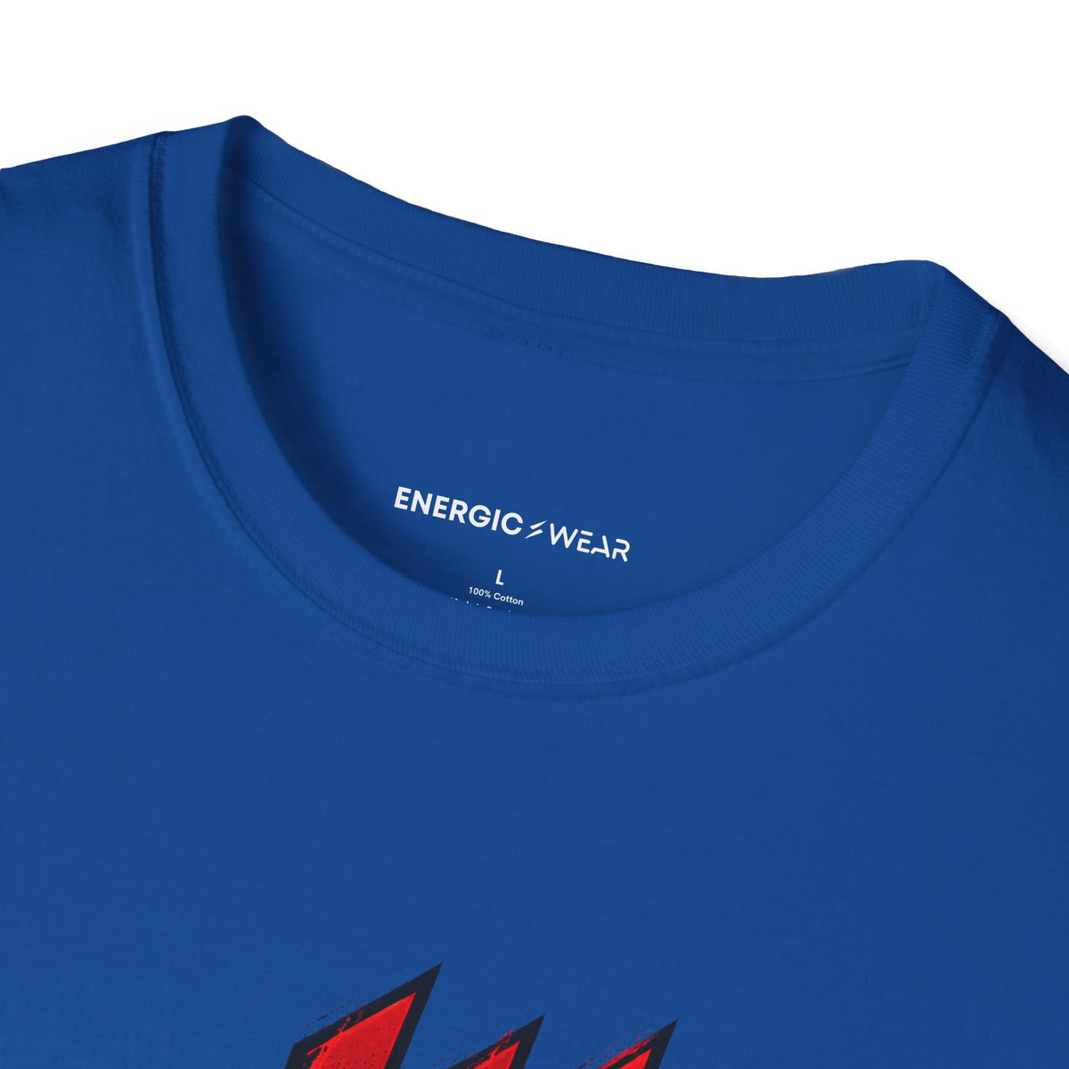 Graphic fitness T-shirt featuring the "My Tempo Has Teeth" design.