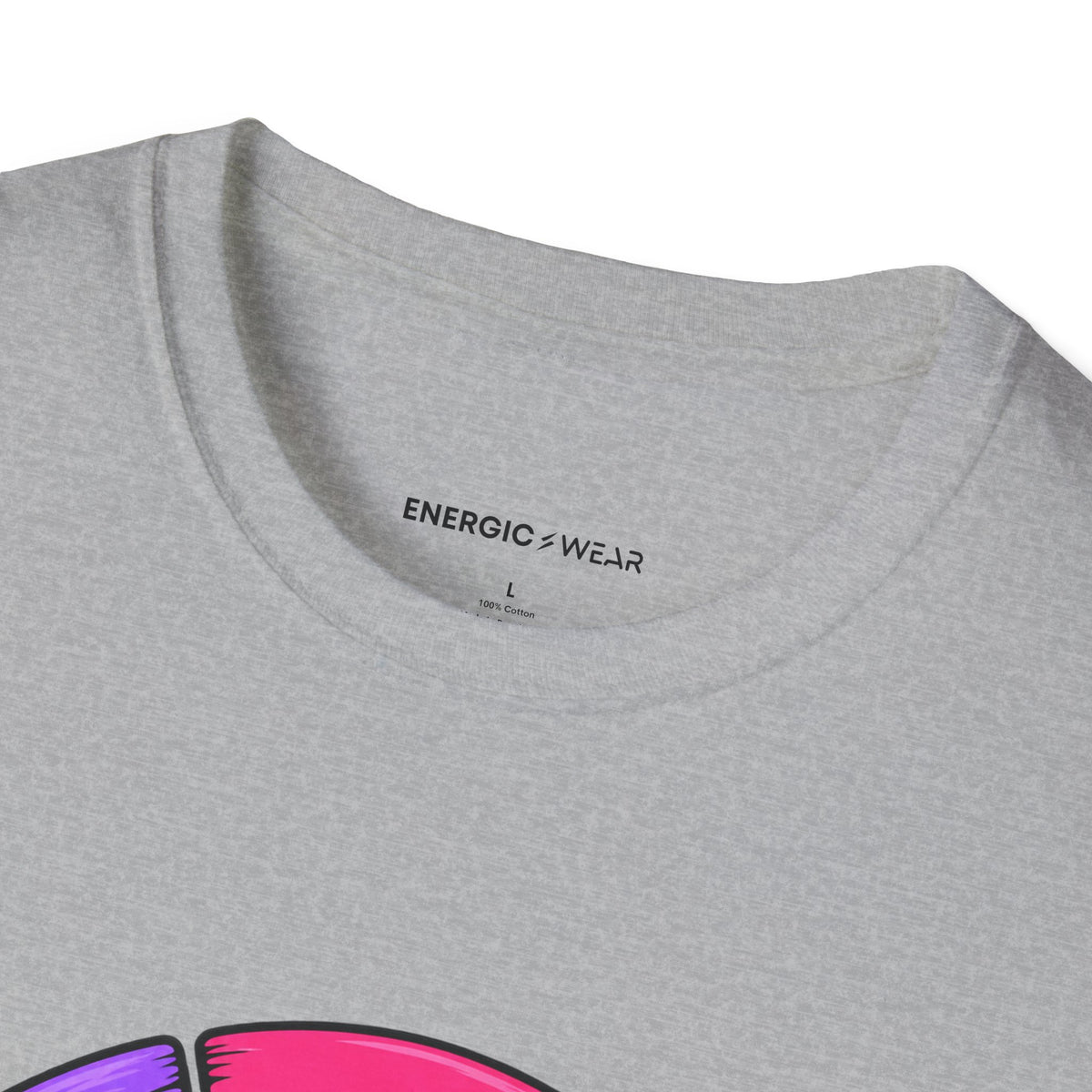 Graphic fitness T-shirt featuring the "Every Eight Count Offers a New Beginning" design.