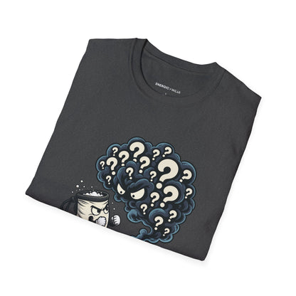 Graphic fitness T-shirt featuring the "I Brought Chalk to a Confidence Problem" design.