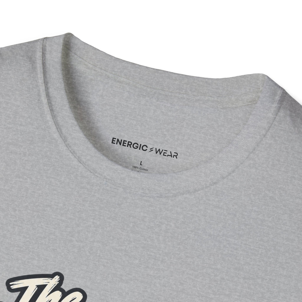 Graphic fitness T-shirt featuring the "The Second Half Is Still My Race" design.