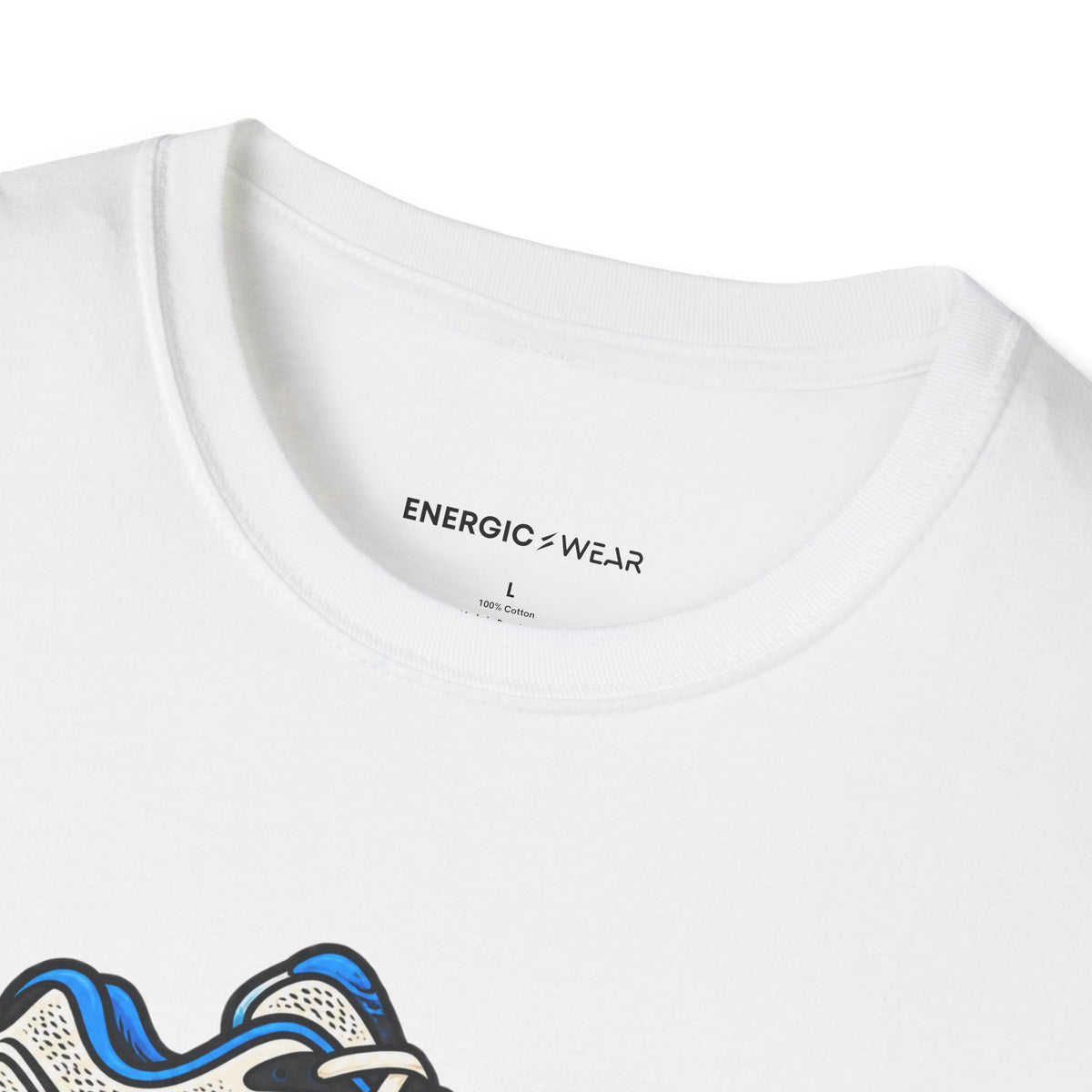 Graphic fitness T-shirt featuring the "Fueling This Workout Is a Group Project" design.