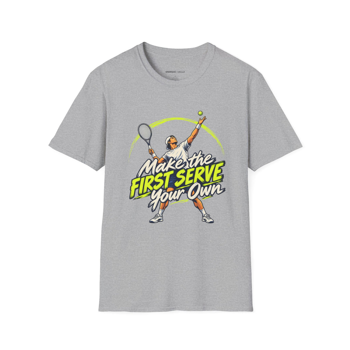 Make the First Serve Your Own T-Shirt
