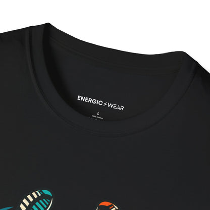 Graphic fitness T-shirt featuring the "She Brings Power to the Eight Count" design.