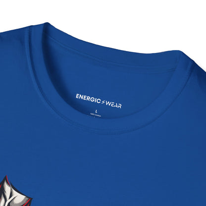 Graphic fitness T-shirt featuring the "My Forearms Keep Their End of the Bargain" design.