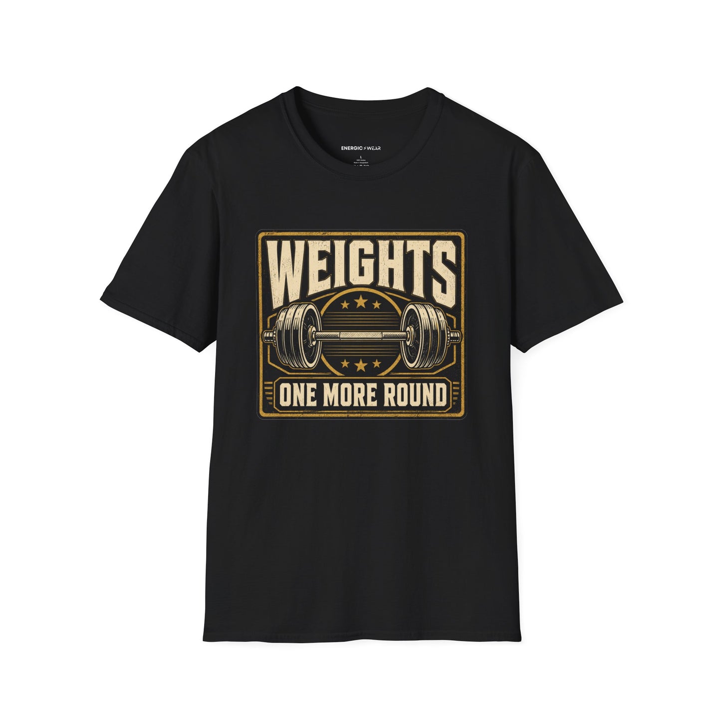 Weights: One More Round T-Shirt