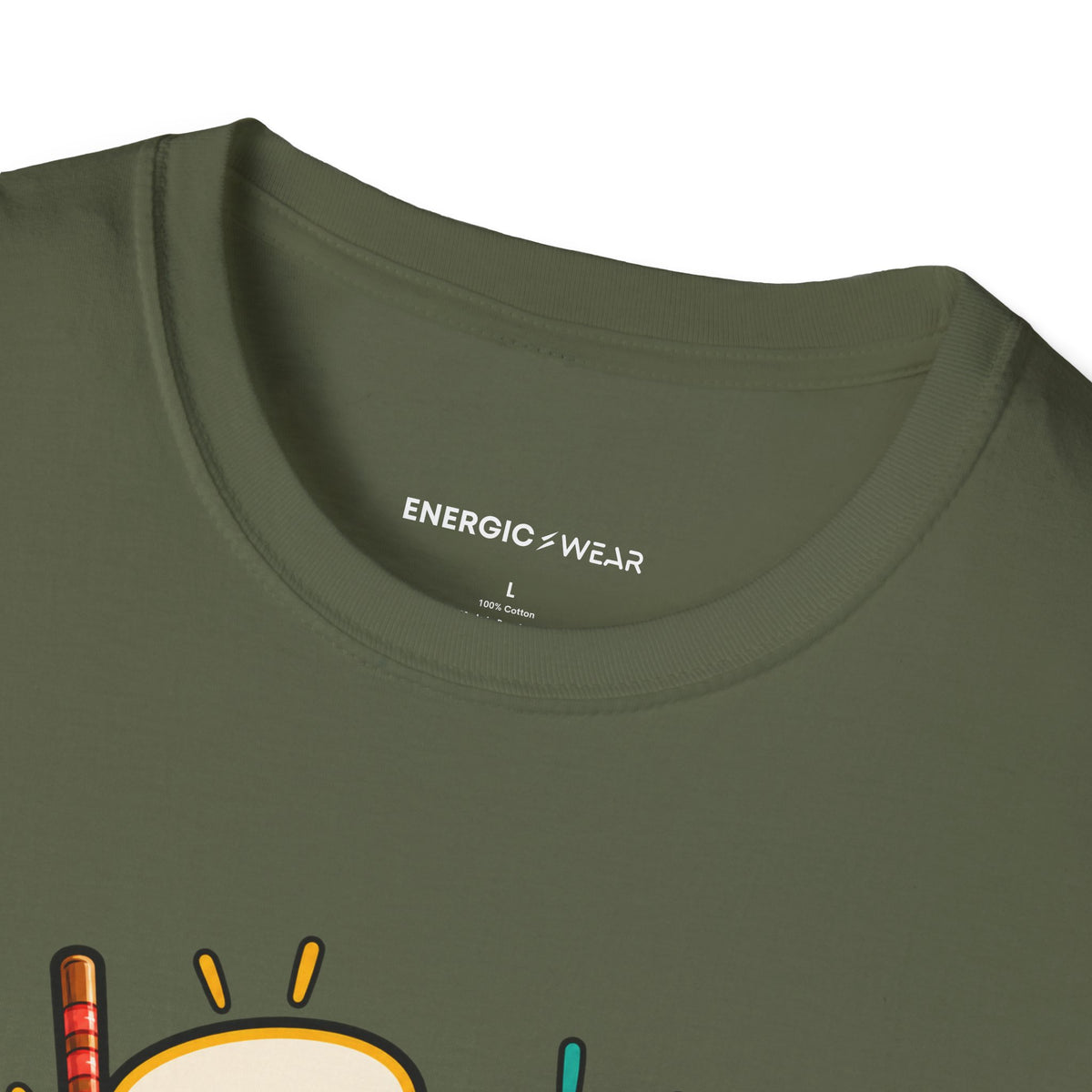 Graphic fitness T-shirt featuring the "My Post-Workout Debrief Comes With Chopsticks" design.