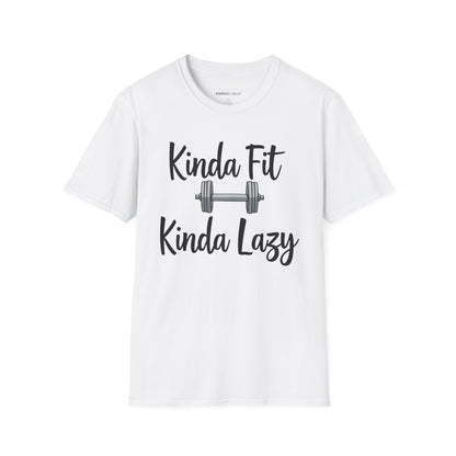 Kinda Fit Kinda Lazy! Funny Workout Shirt