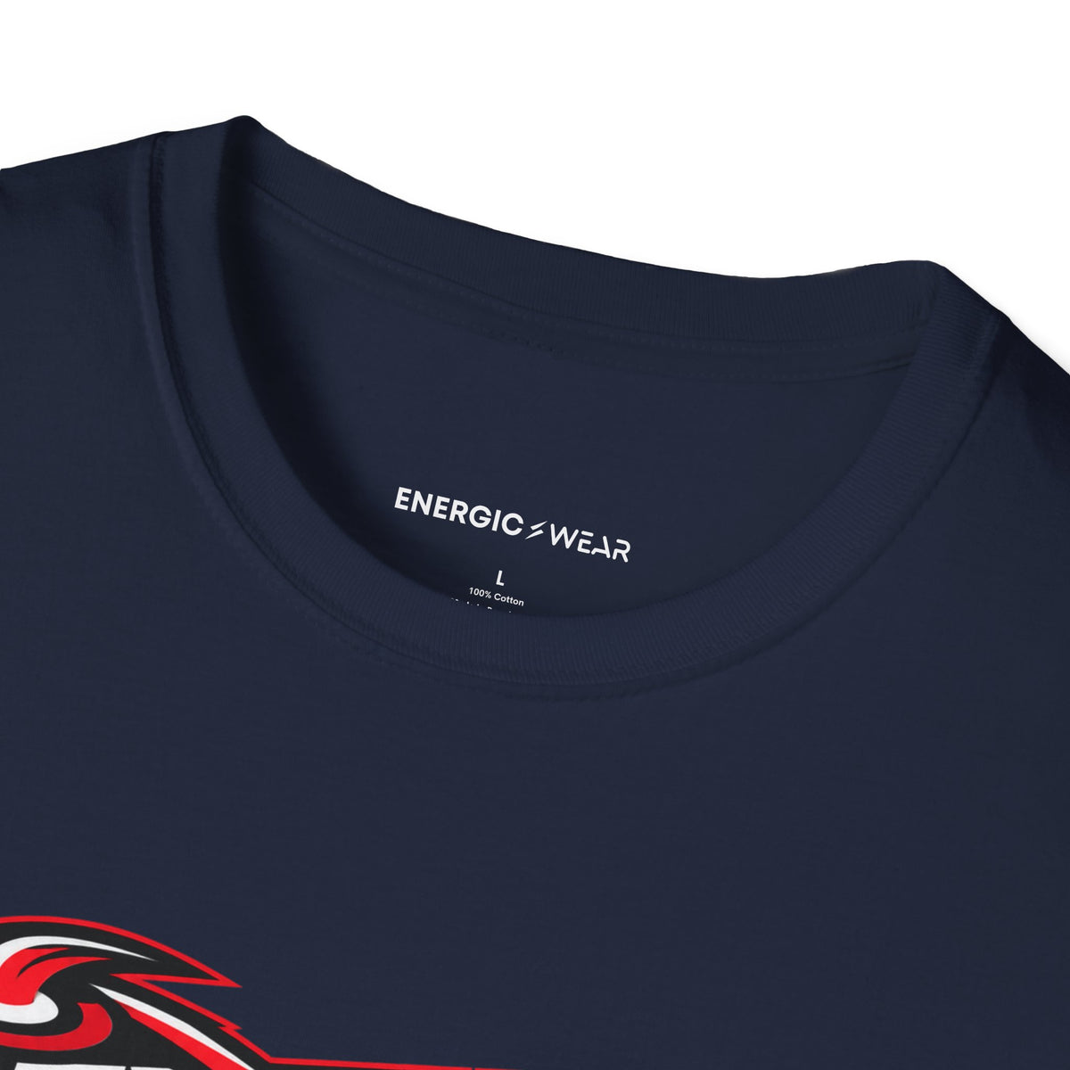 Graphic fitness T-shirt featuring the "Strength Learns to Change Direction" design.