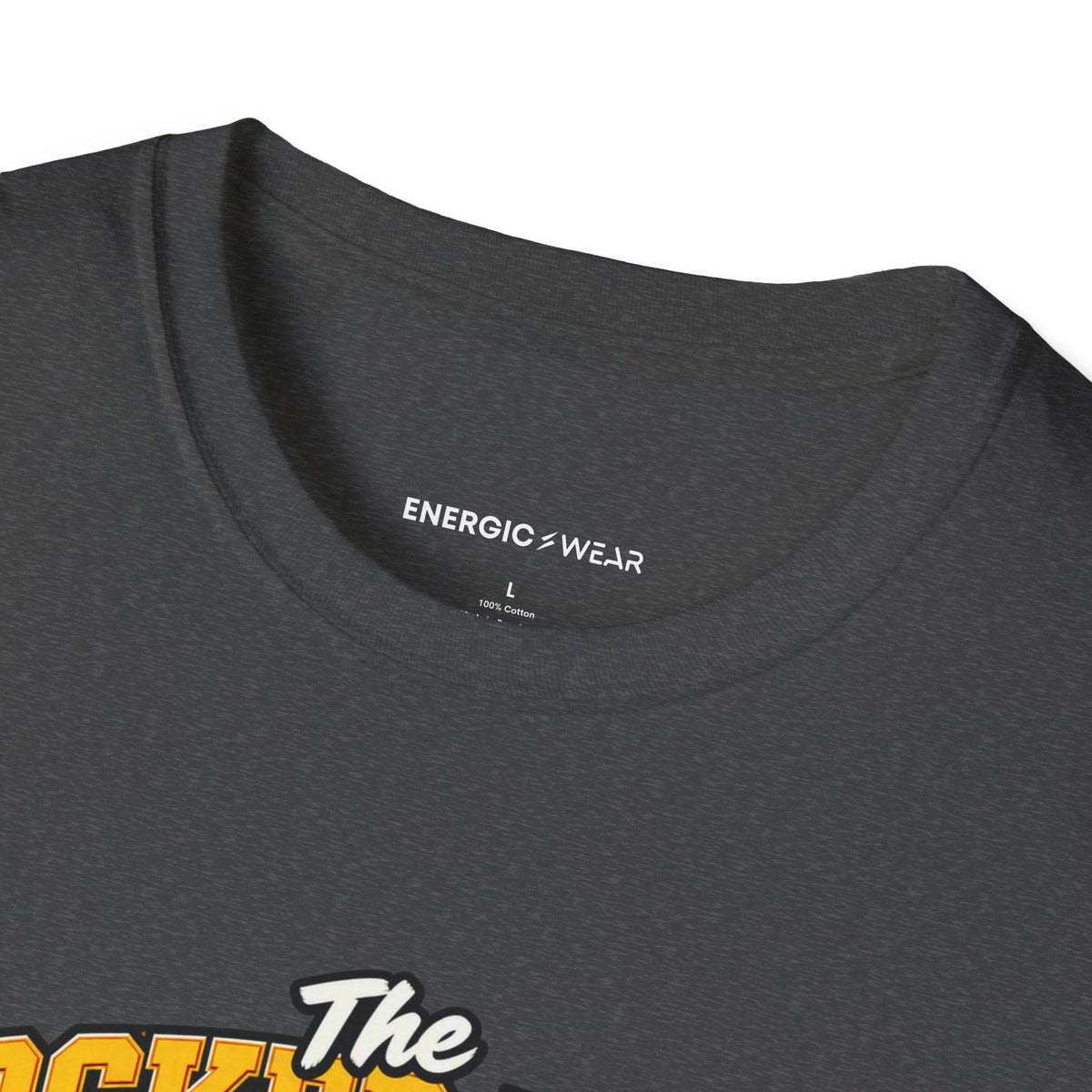 Graphic fitness T-shirt featuring the "The Locker Room Acoustics Deserve Better Than My Singing" design.
