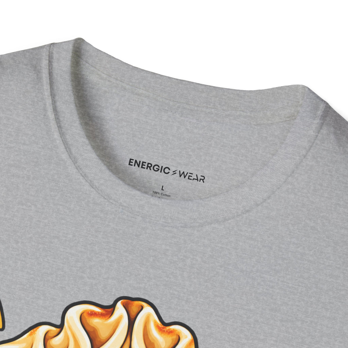 Graphic fitness T-shirt featuring the "My Post-Gym Plans Are Folded Like Dumplings" design.