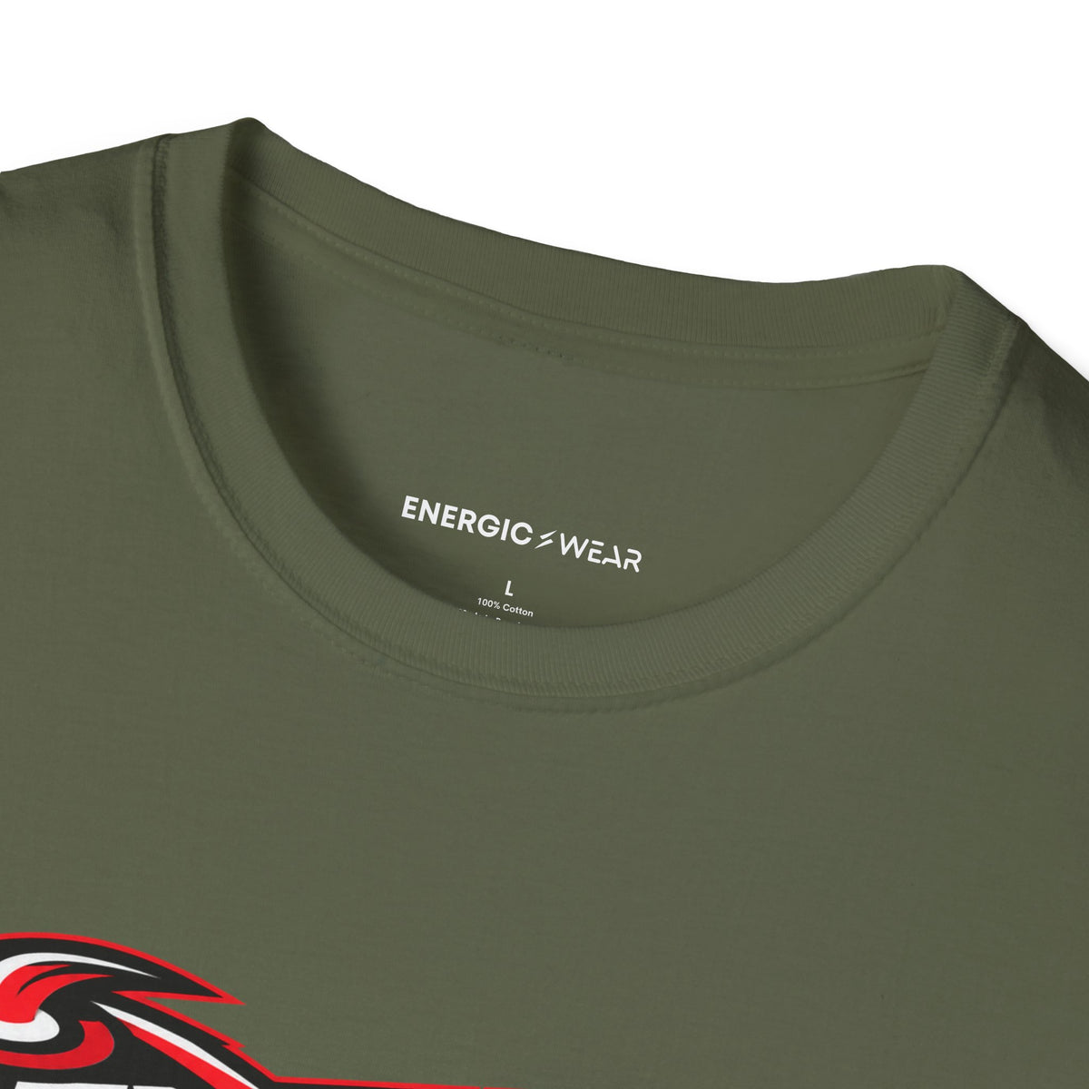 Graphic fitness T-shirt featuring the "Strength Learns to Change Direction" design.