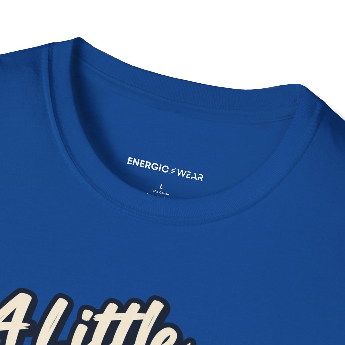 Graphic fitness T-shirt featuring the "A Little Braver Every Session" design.