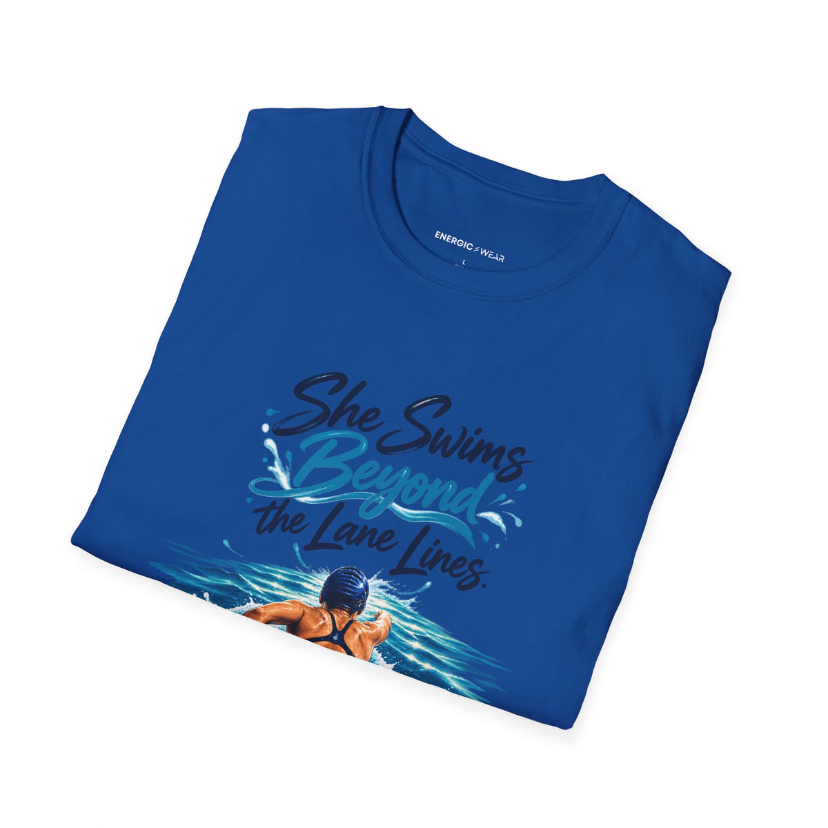 She Swims Beyond the Lane Lines T-Shirt
