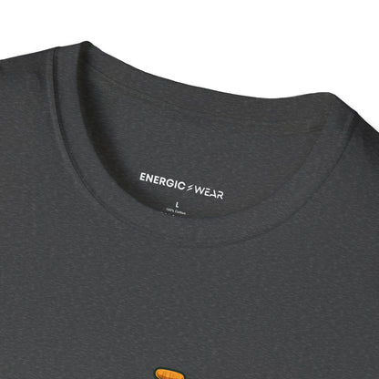 Graphic fitness T-shirt featuring the "I Carry My Own Adventure Gear" design.