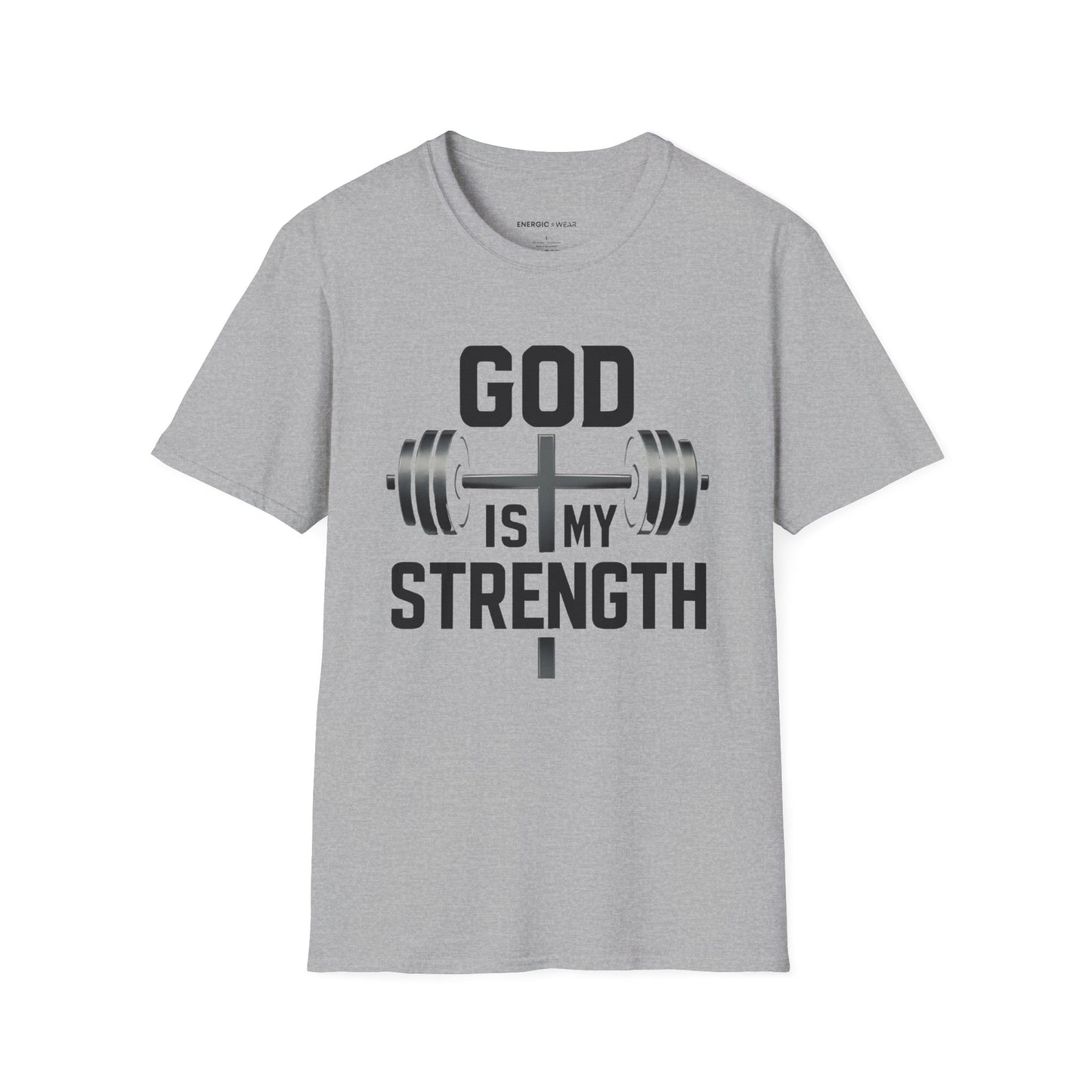God Is My Strenght - Fitness Motivational Tee