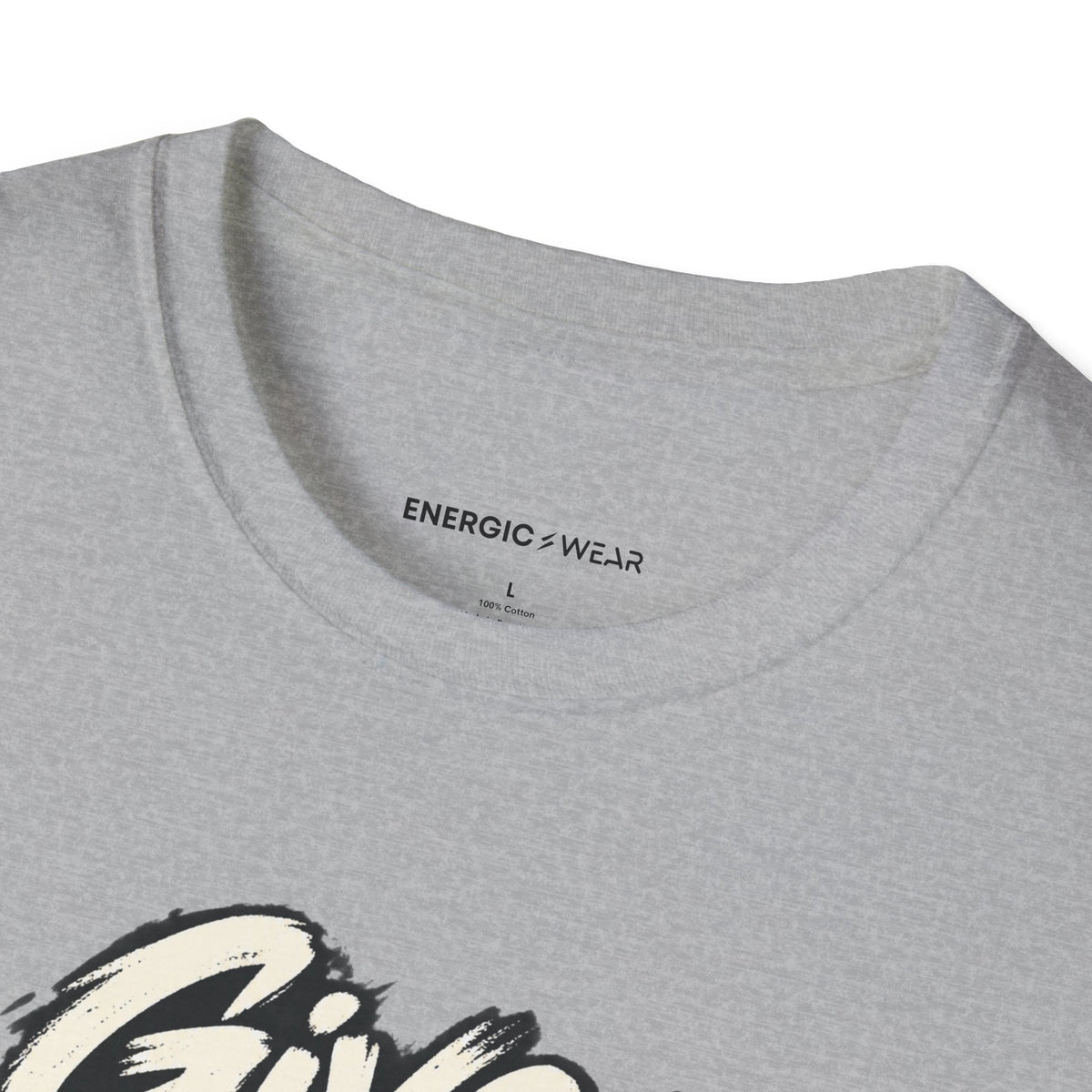 Graphic fitness T-shirt featuring the "Give the Ordinary Tuesday Some Grit" design.