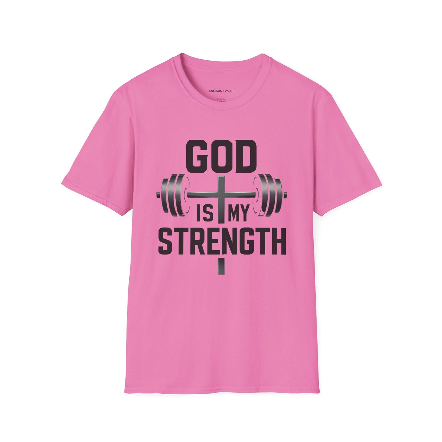 God Is My Strenght - Fitness Motivational Tee
