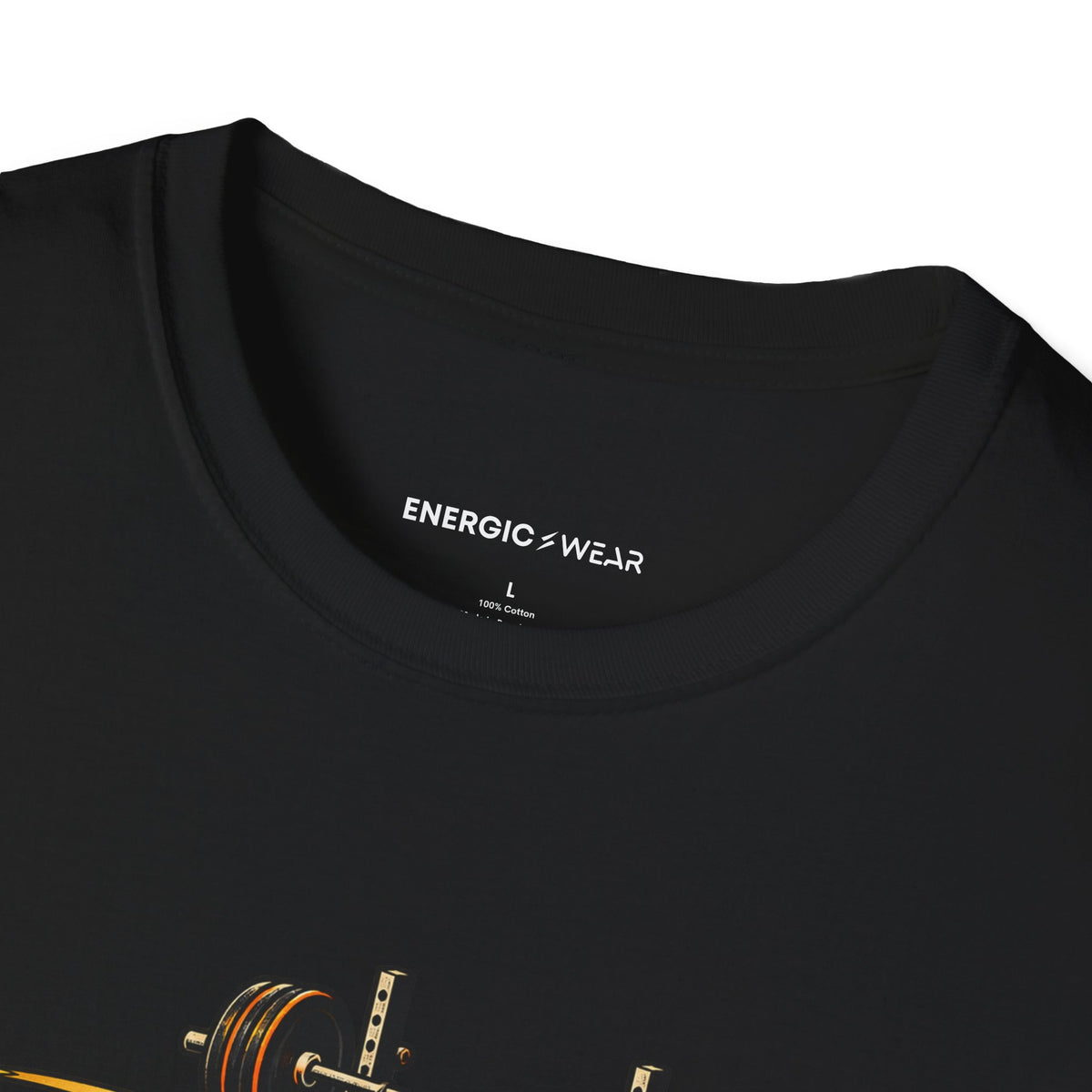 Graphic fitness T-shirt featuring the "My Training Partners Make Ambition Contagious" design.