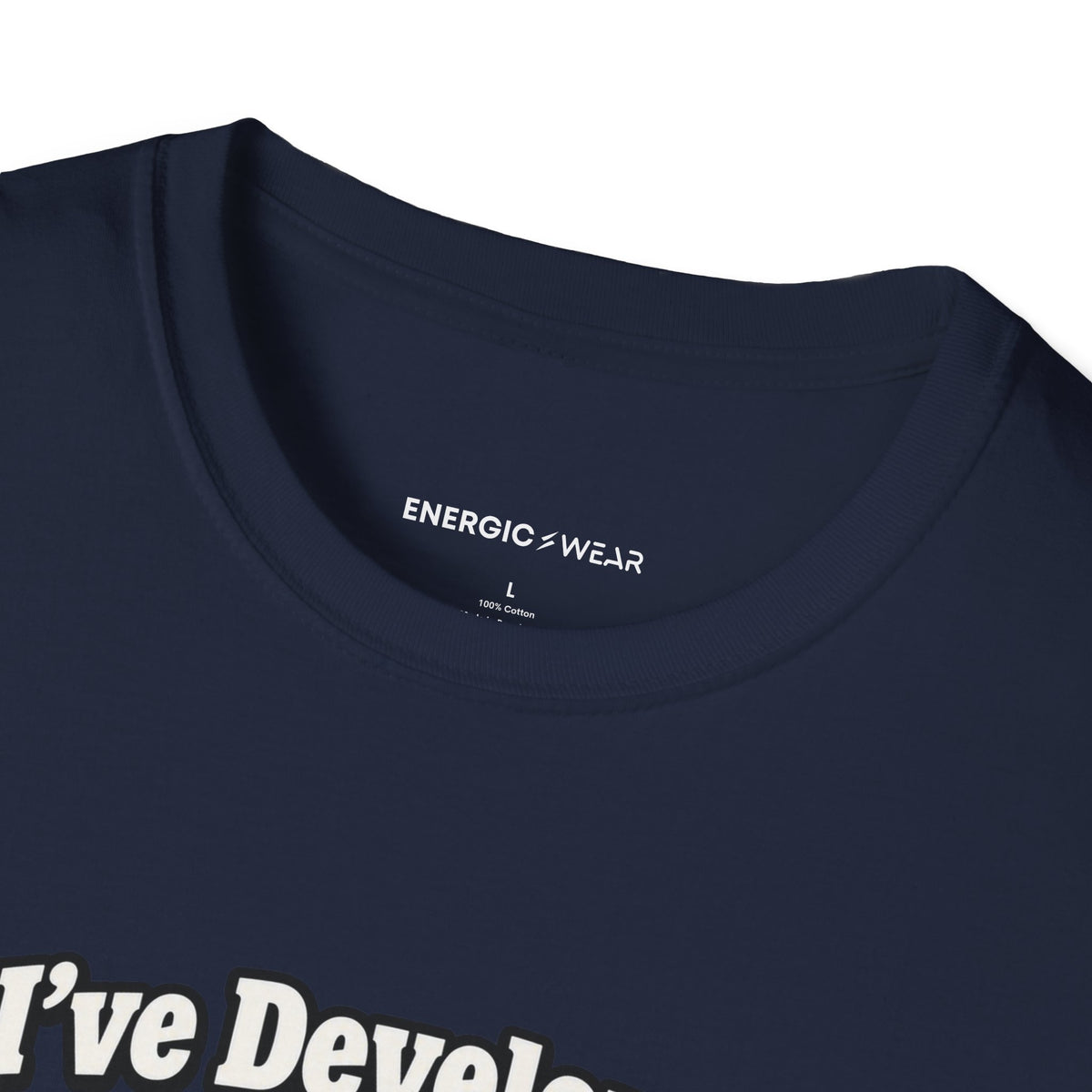 Graphic fitness T-shirt featuring the "I ve Developed Strong Opinions About Bench Upholstery" design.