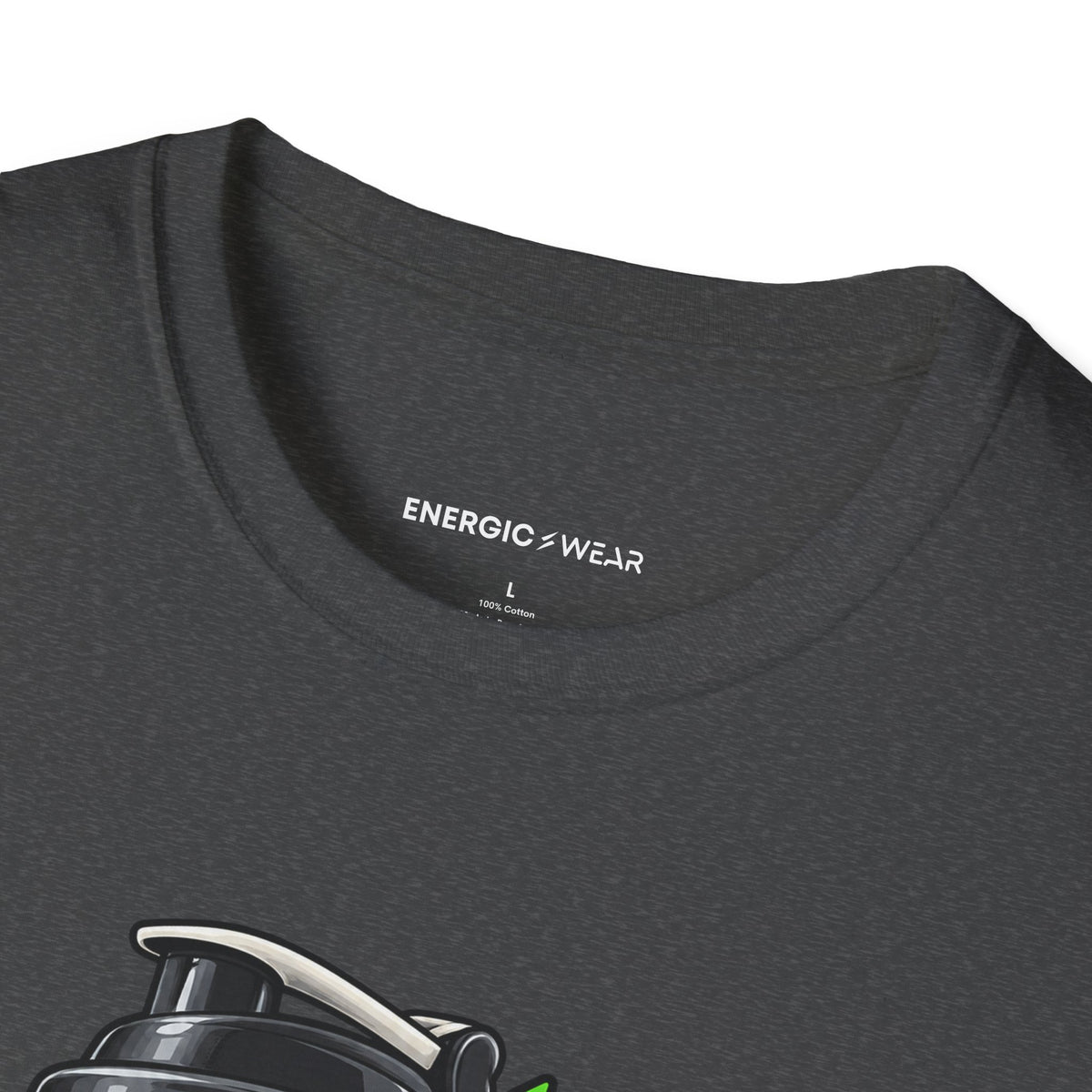 Graphic fitness T-shirt featuring the "My Shaker Lid Demands a Pre-Flight Check" design.