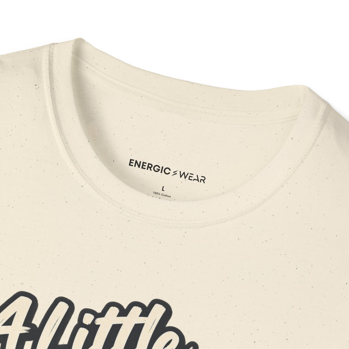 Graphic fitness T-shirt featuring the "A Little Braver Every Session" design.