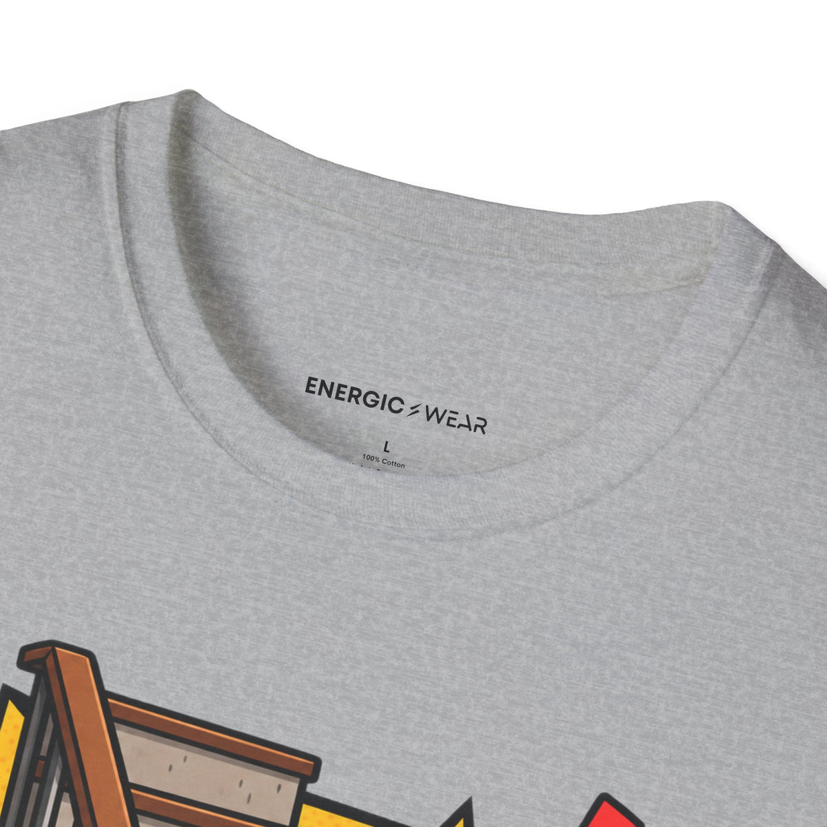 Graphic fitness T-shirt featuring the "The Stairs Have Filed a Complaint" design.