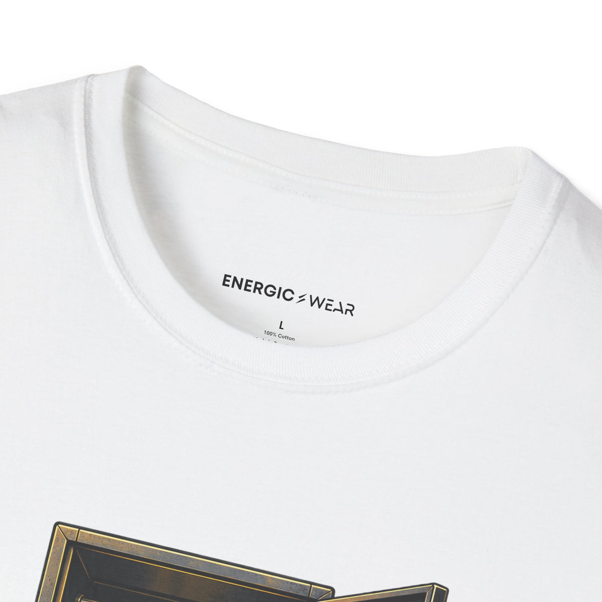 Graphic fitness T-shirt featuring the "God Hears the Quiet Gym Prayer" design.