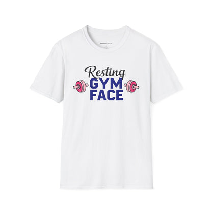 Resting Gym Face! TShirt – Funny Motivational Tee