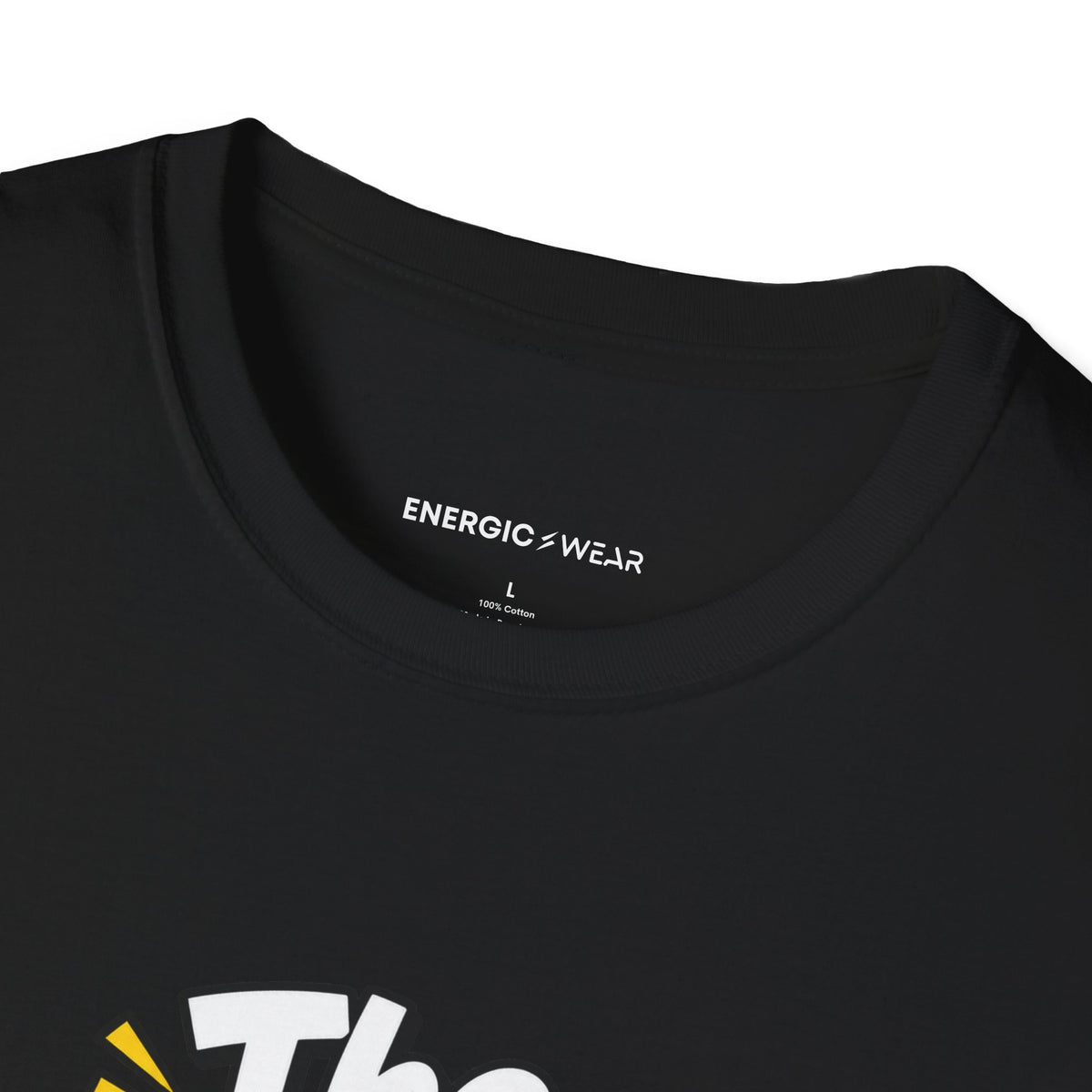 Graphic fitness T-shirt featuring the "The Resistance Band Started It" design.