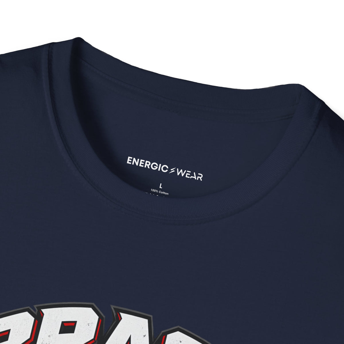 Graphic fitness T-shirt featuring the "Brace for the Work You Chose" design.