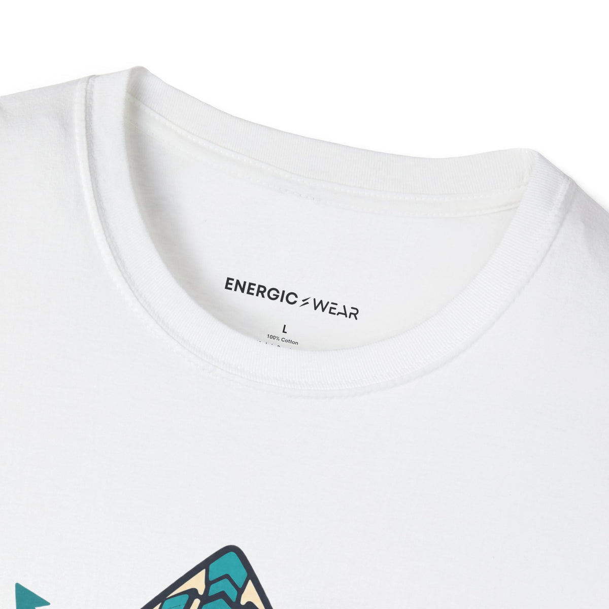 Graphic fitness T-shirt featuring the "My Leadership Wears Training Shoes" design.