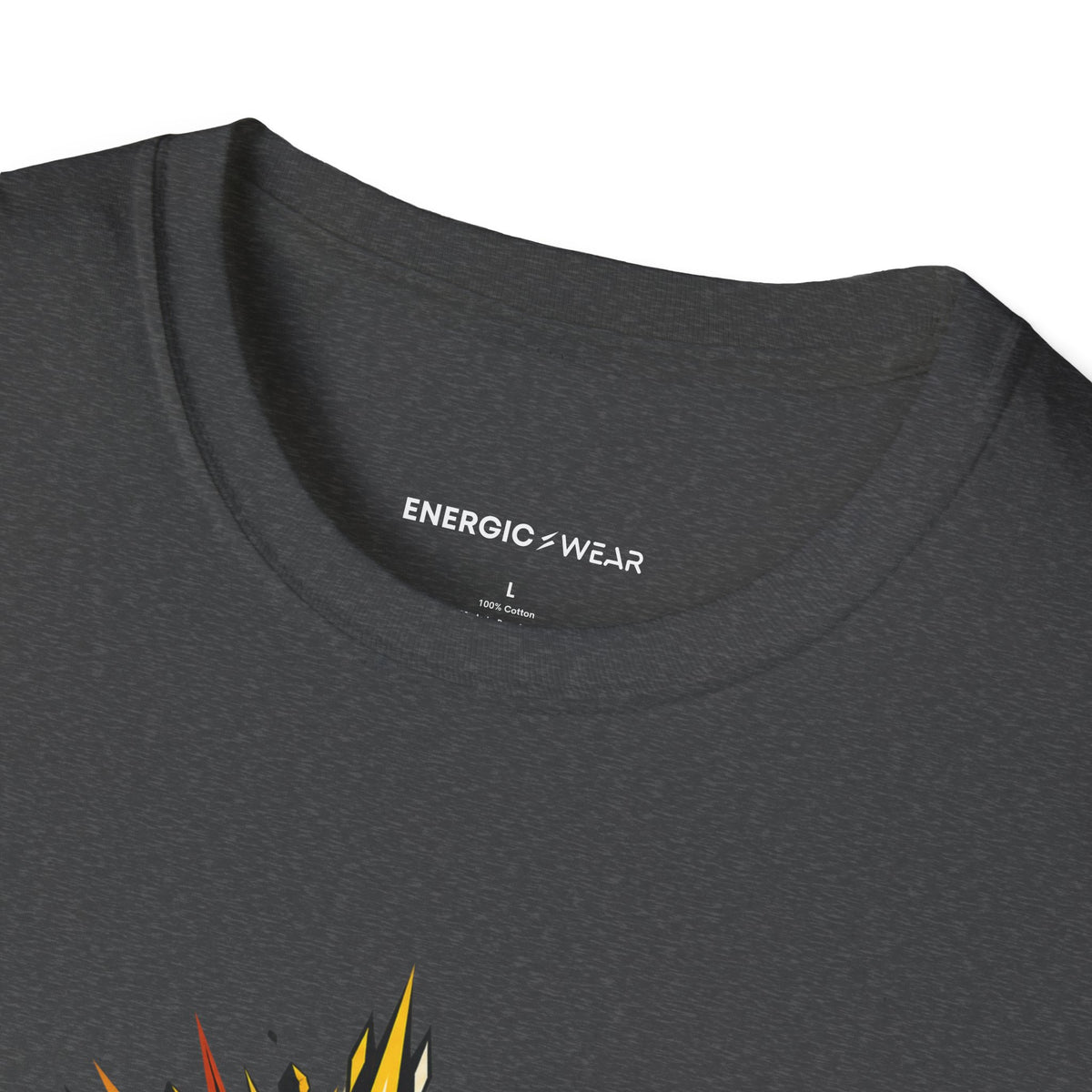 Graphic fitness T-shirt featuring the "Strength Can Rise Without a Running Start" design.