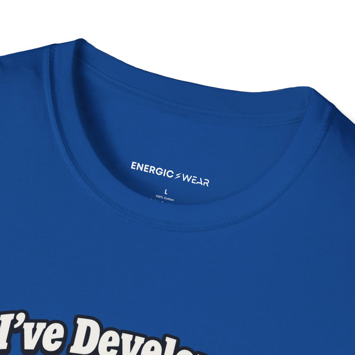 Graphic fitness T-shirt featuring the "I ve Developed Strong Opinions About Bench Upholstery" design.