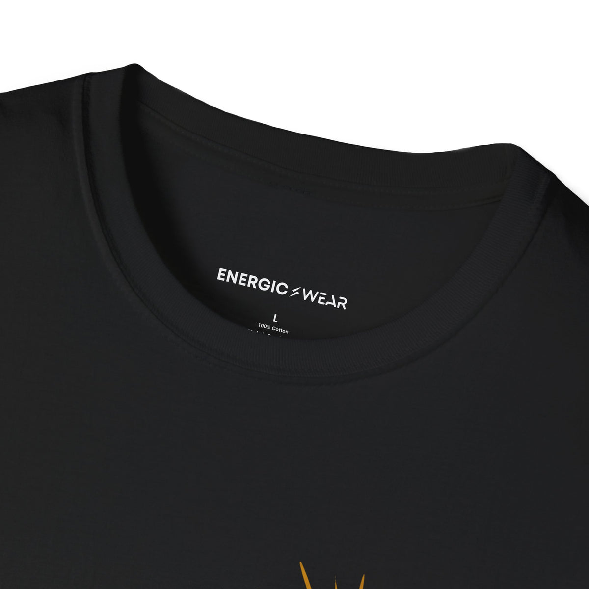 Graphic fitness T-shirt featuring the "Let My Effort Reflect My Faith" design.