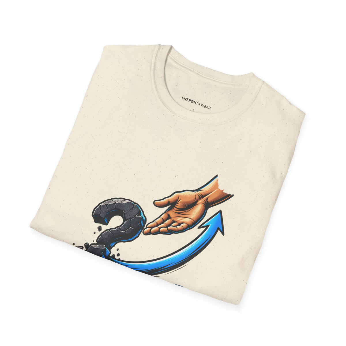 Graphic fitness T-shirt featuring the "The Bravest Rep Was Asking for Help" design.