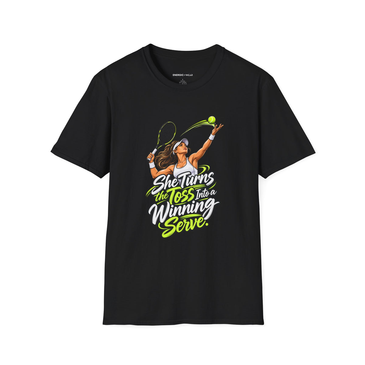 She Turns the Toss into a Winning Serve T-Shirt