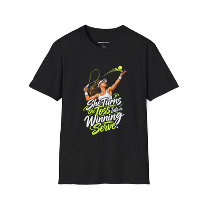 She Turns the Toss into a Winning Serve T-Shirt