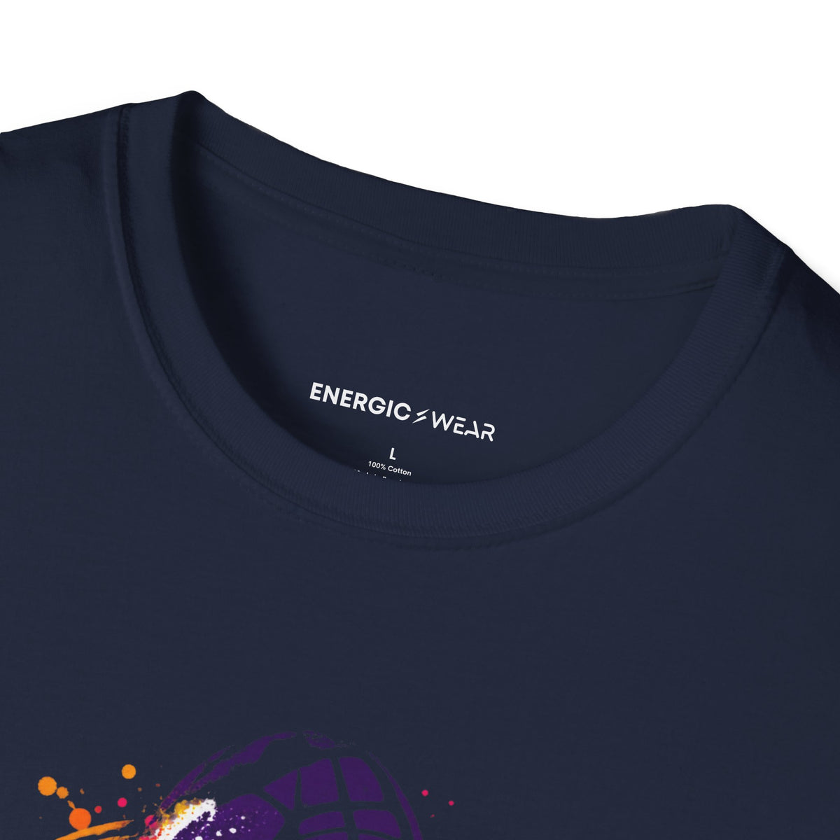 Graphic fitness T-shirt featuring the "She Brought the Spark to Class" design.