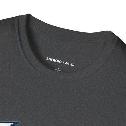 Graphic fitness T-shirt featuring the "Speed Leaves the Blocks with Me" design.