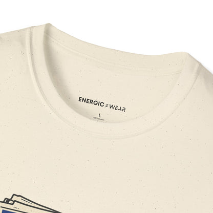 Graphic fitness T-shirt featuring the "My Bench Press Is My Own Headline" design.
