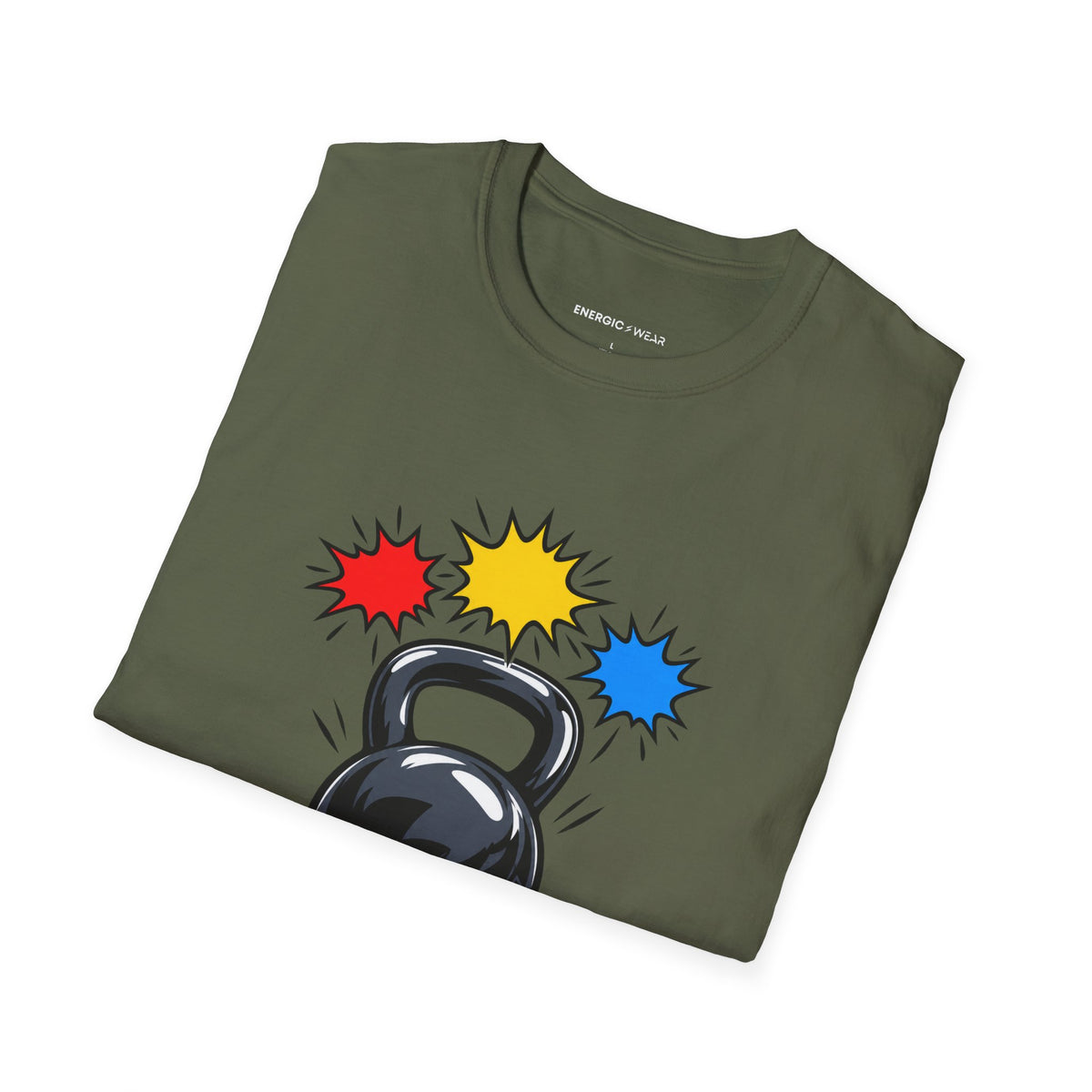 Graphic fitness T-shirt featuring the "I've Reached the Making-Noises Stage" design.