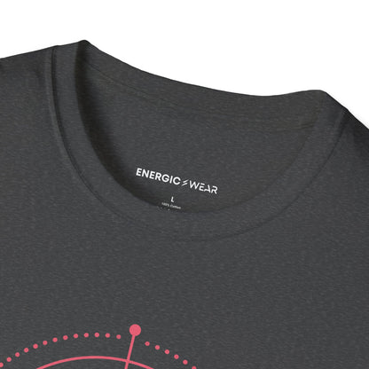 Graphic fitness T-shirt featuring the "Small Circles Serious Pilates" design.