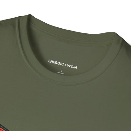 Graphic fitness T-shirt featuring the "My Lifting Gloves Have a Firm Handshake" design.