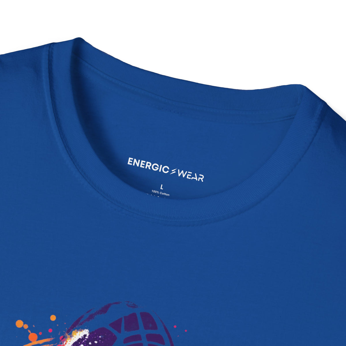 Graphic fitness T-shirt featuring the "She Brought the Spark to Class" design.