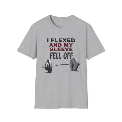 I FLEXED And My SLEEVES FELL Off! Funny Fitness Tee