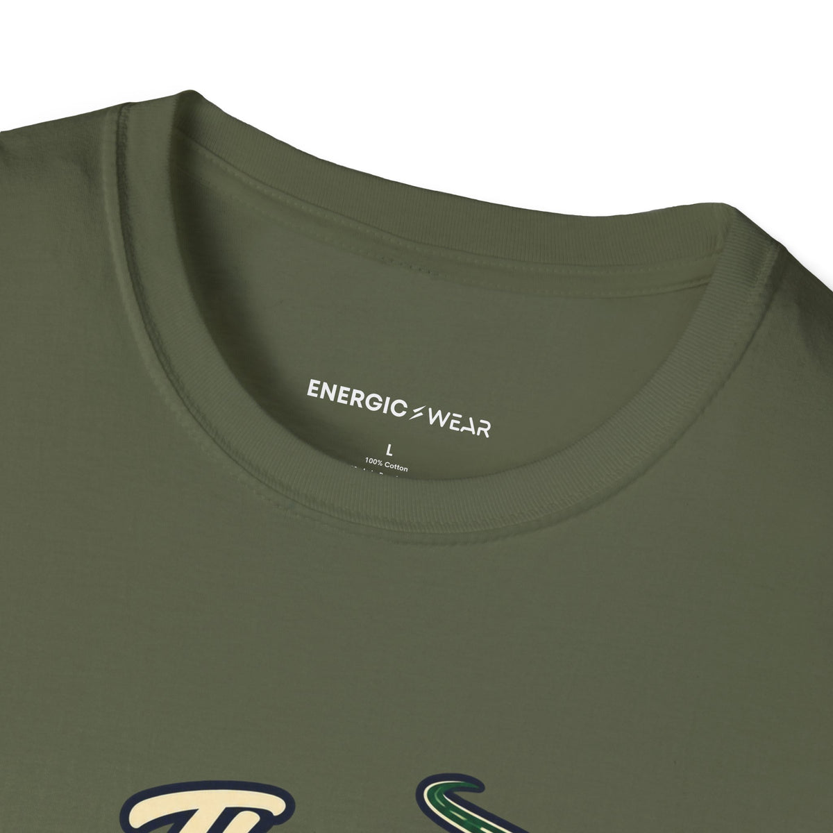 Graphic fitness T-shirt featuring the "The Long Run Starts at the Laces" design.