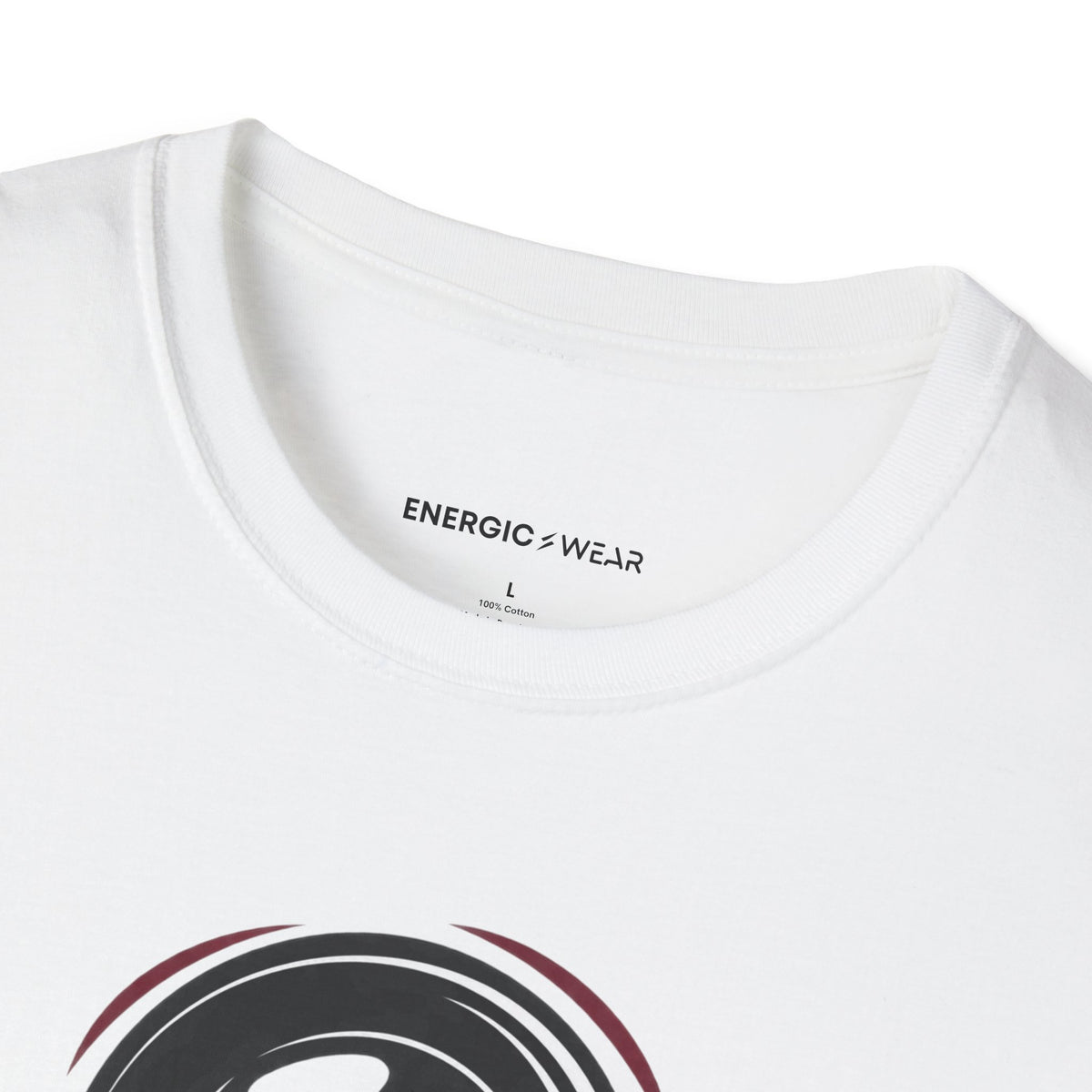 Graphic fitness T-shirt featuring the "Spin Now, Wine Later" design.