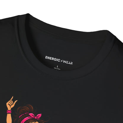 Graphic fitness T-shirt featuring the "Lost the Count, Kept the Groove" design.